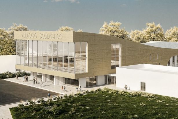 Nuovo villaggio scolastico di Peccioli premiato a Dubai con lo Skyline Architecture Award 2025