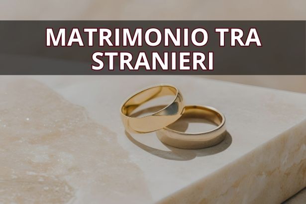 matrimonio tra stranieri