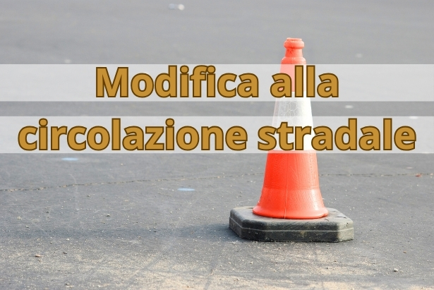 Modifica circolazione stradale