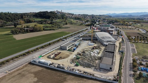 Cantiere scuola vista complessiva