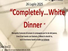 Cena in bianco 26 luglio 2025
