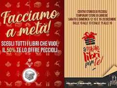 Facciamo a metà . Scegli tutti i libri che vuoi il 50% te lo offre Peccioli
