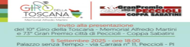 Presentazione della Coppa Sabatini - 5 settembre