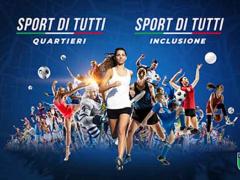 Sport di tutti - L'avviso pubblico rivolto alle associazioni e società sportive