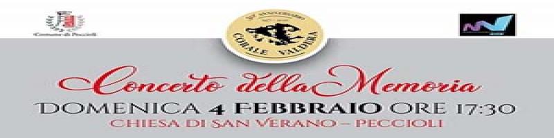 Concerto della Memoria domenica 4 febbraio