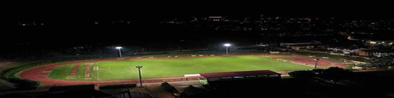 Nuova illuminazione al campo sportivo di Peccioli