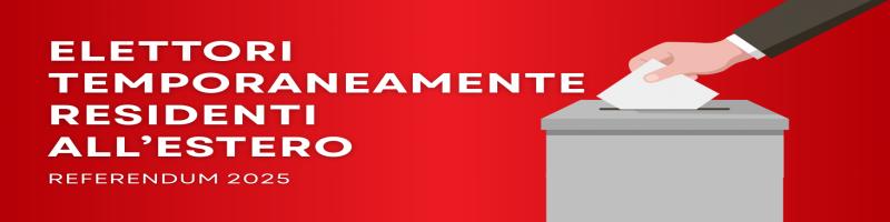 VOTO ITALIANI TEMPORANEAMENTE ALL'ESTERO