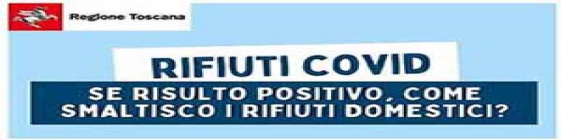 Nuovo sistema di raccolta rifiuti per positivi al Covid